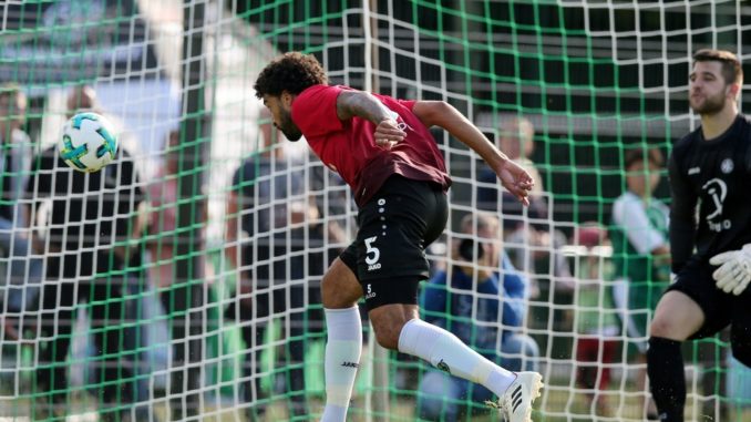 Felipe traf früh zum 1:0 (Photo by FIRO/FIRO/SID/)