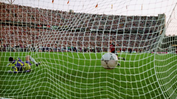Fuflball, DFB-Pokalfinale 1991/1992, Hannover 96 - Borussia Mˆnchengladbach Hannover 96 - Borussia Mˆnchengladbach 4:3 n.