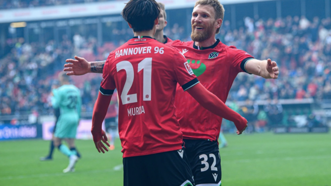 Hannover 96 spielte in der ersten Hälfte der ersten Hälfte gegen den SC Paderborn furios auf.