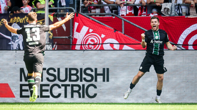 Hannover 96 zurück in der Erfolgsspur.